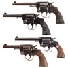 Image 1 : Collector's Lot of Four Colt Double Action Revolvers -A) Colt New Army & Navy Commercial Revolver