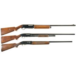 Three Winchester Sporting Shotguns -A) Winchester Model 40 Semi-Automatic Shotgun