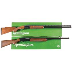 Two Remington Shotguns with Boxes -A) Remington 3200 Over/Under Trap Shotgun