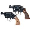 Image 1 : Two Snub Nose Double Action Revolvers -A) Smith & Wesson .38 M&P Revolver