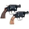 Image 2 : Two Snub Nose Double Action Revolvers -A) Smith & Wesson .38 M&P Revolver