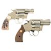 Image 2 : Collector's Lot of Two Colt Snub Nose Double Action Revolvers -A) Colt Detective Special Revolver