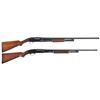 Image 1 : Two Winchester Slide Action Shotguns -A) Pre-War Winchester Model 12 16 Gauge Shotgun