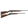 Image 1 : Two Winchester Semi-Automatic Rifles -A) Winchester Model 1905 Rifle
