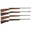 Image 1 : Four Winchester Bolt Action Sporting Rifles -A) Winchester Model 67 Single Shot Rifle