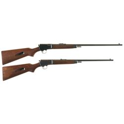 Two Winchester Semi-Automatic Rifles -A) Winchester Model 63 Rifle
