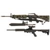 Image 1 : Two Semi-Automatic Sporting Longarms -A) Colt AR15 SP1 Rifle with Extra Barrel, Magazines and Access