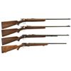 Image 1 : Four Winchester Bolt Action Sporting Rifles -A) Winchester Model 67 Single Shot Rifle