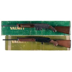 Two Valmet Hunter Semi-Automatic Rifles with Boxes -A) Valmet Hunter Rifle