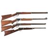 Image 1 : Four Sporting Rifles -A) Marlin Model 92 Lever Action Rifle