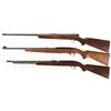 Image 2 : Three Winchester Semi-Automatic Rifles -A) Winchester Model 74 Rifle