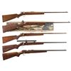 Image 1 : Five Winchester Sporting Rifles -A) Winchester Model 67 Smoothbore Single Shot Rifle