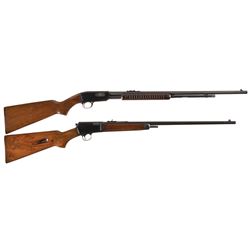 Two Winchester Rifles -A) Winchester Model 61 Rifle