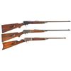 Image 1 : Three Winchester Semi-Automatic Rifles -A) Winchester Model 63 Rifle