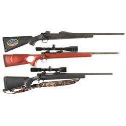 Three Bolt Action Rifles -A) Mossberg Maverick Rifle