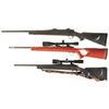 Image 2 : Three Bolt Action Rifles -A) Mossberg Maverick Rifle