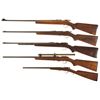 Image 2 : Collector's Lot of Five Winchester Bolt Action Long Guns -A) Winchester Model 68 Single Shot Rifle