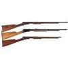 Image 1 : Three Winchester Slide Action Rifles -A) Winchester Model 90 Rifle