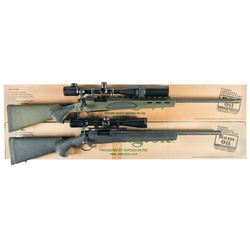 Two Boxed Remington Model 700 Bolt Action Rifles with Scopes -A) Remington Model 700 XTR Rifle