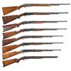 Image 1 : Eight Remington Slide Action Rifles -A) Remington Model 121 Fieldmaster Rifle