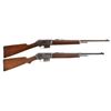 Image 1 : Two Winchester Semi-Automatic Rifles -A) Winchester Model 1905 Rifle