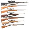 Image 1 : Seven Sporting Longarms -A) Savage Model 10ML Muzzle Loading Rifle with Scope