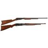 Image 1 : Two Slide Action Rifles -A) Marlin Model 27-S Rifle