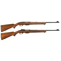 Two Pre-64 Winchester Model 100 Semi-Automatic Rifles -A) Winchester Model 100 Rifle