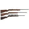 Image 1 : Three Winchester Sporting Bolt Action Rifles -A) Winchester Model 75 Target Rifle