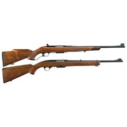 Two Winchester Sporting Rifles -A) Winchester Model 88 Lever Action Rifle in .375-284
