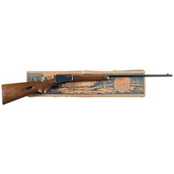 Pre-World War II Winchester Model 63 Semi-Automatic Rifle with Original Box