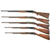 Image 2 : Five Remington Model 12 Slide Action Rifles -A) Remington Model 12 Rifle
