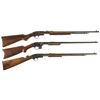 Image 1 : Three Sporting Slide Action Rifles -A) Savage Model 29-A Rifle