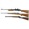 Image 2 : Three Sporting Rifles -A) Remington Model 760 Gamemaster Slide Action Rifle
