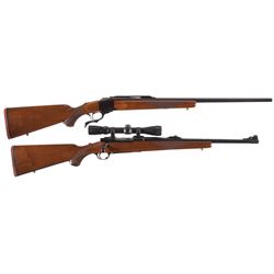 Two Ruger Sporting Rifles -A) Ruger No. 1 Standard Single Shot Falling Block Rifle
