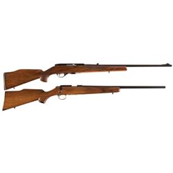 Two Sporting Rifles -A) Weatherby Mark XXII Semi-Automatic Rifle
