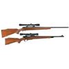 Image 1 : Two Remington Bolt Action Sporting Rifles -A) Remington Model 700 ADL Rifle