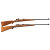 Image 1 : Two Newton Arms Co. Standard Model Bolt Action Rifles -A) Newton Arms Co. Standard Model Rifle