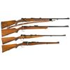 Image 1 : Four Bolt Action Rifles -A) Mauser Pattern Rifle in .375 H&H Magnum