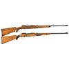 Image 1 : Two Steyr Mannlicher Schoenauer Sporting Bolt Action Rifles -A) Steyr Mannlicher Schoenauer Model 19