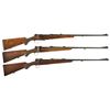 Image 1 : Three European Bolt Action Sporting Rifles -A) Mauser Type B Sporting Rifle