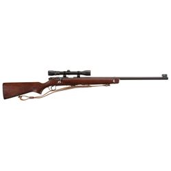 U.S. J. Stevens Model 416 Bolt Action Single Shot Rifle with Scope