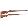 Image 1 : Two Bolt Action Rifles -A) Anschutz-Savage Model 54 M Sporter Rifle