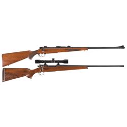 Two Bolt Action Rifles -A) Sedgley 1903 Sporting Rifle