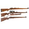 Image 1 : Three Bolt Action Sporting Rifles -A) Interarms Mark X Rifle