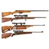Image 1 : Four Sporting Bolt Action Longarms -A) Marling Model 55G Shotgun