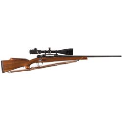 Fabrique Nationale Mauser Bolt Action Rifle with Scope
