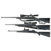 Image 2 : Three Savage Arms Corp. Bolt Action Rifles -A) Savage Model 10 Rifle with Scope