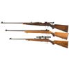 Image 2 : Three Bolt Action Rifles -A) Ross Rifle Co. M-10 Straight Pull Rifle