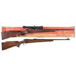Collector's Lot of Two Winchester Bolt Action Rifles -A) Winchester Model 670A Rifle in .30-06 Sprin